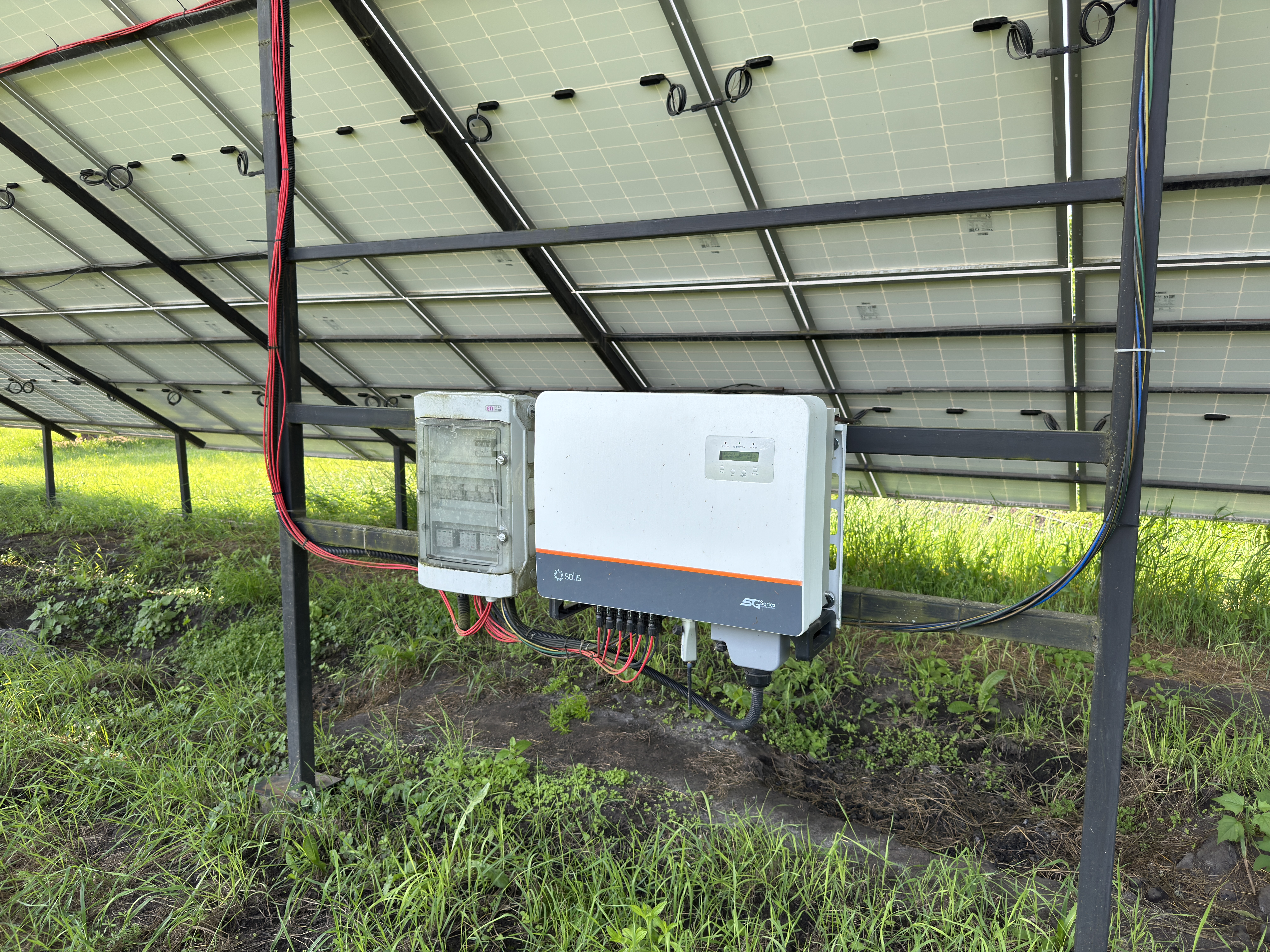 Сонячна станція 36 кВт під зелений тариф у селі Долинівка