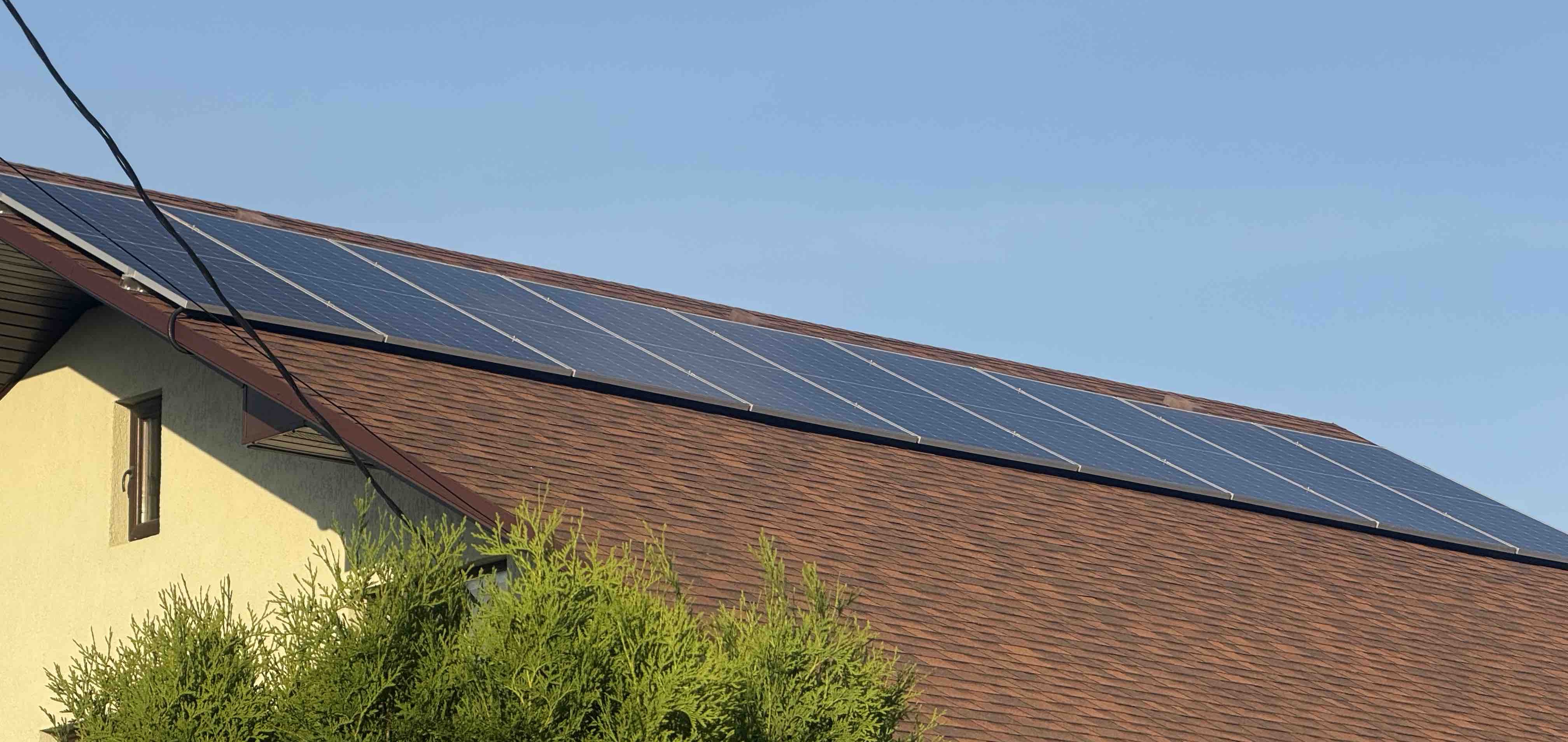 Сонячна станція 10 кВт з обладнанням Deye, Ja Solar