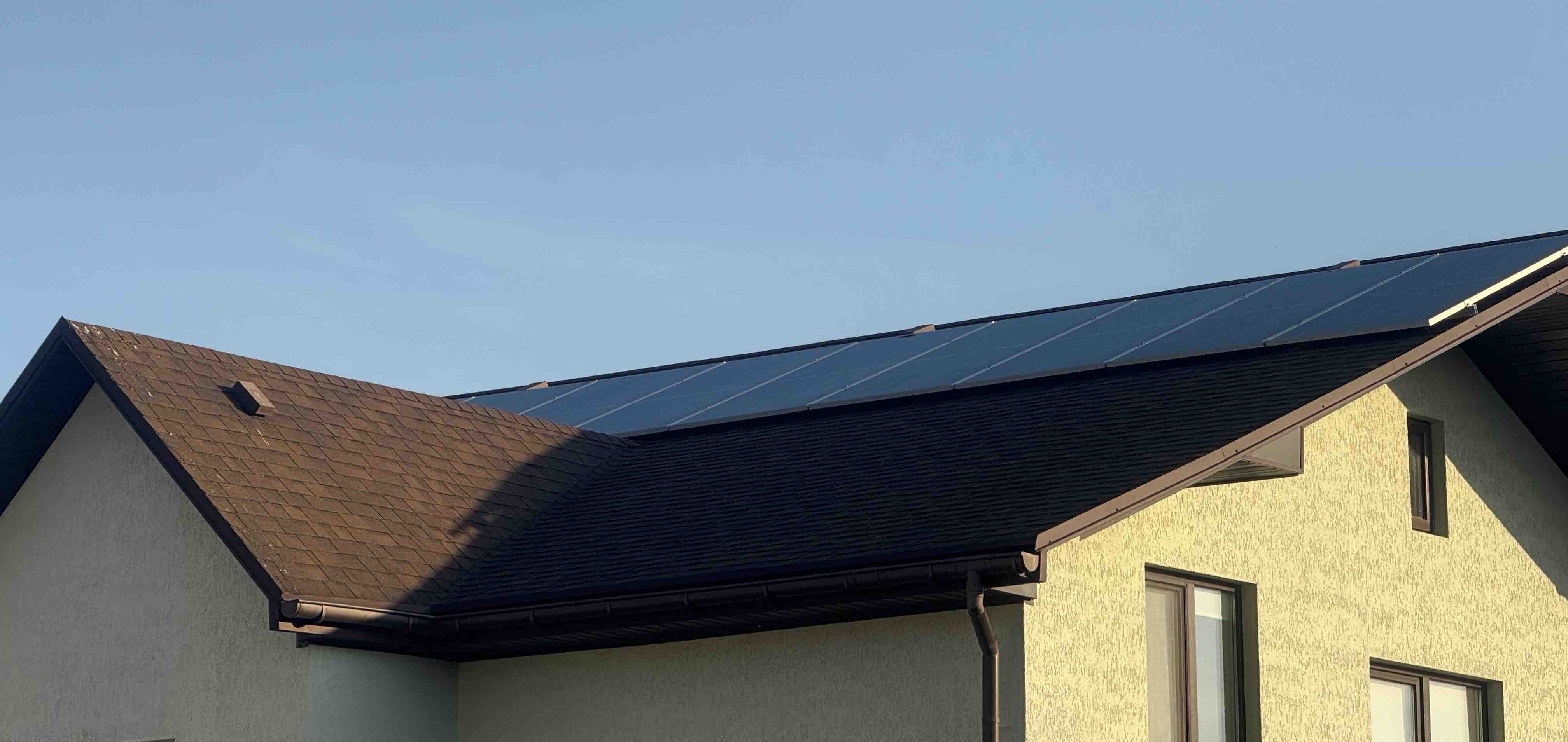 Сонячна станція 10 кВт з обладнанням Deye, Ja Solar